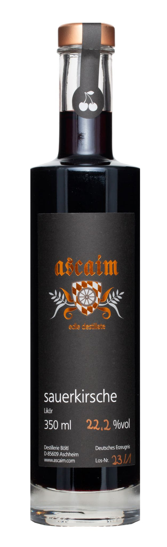 Sauerkirschenlikör - Ascaim Edle Destillate